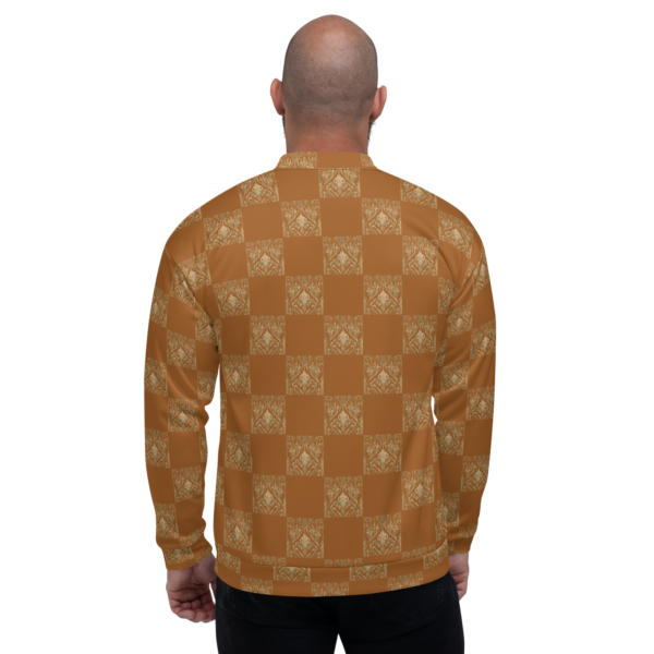 Brown Bomber Jacket - Image 2