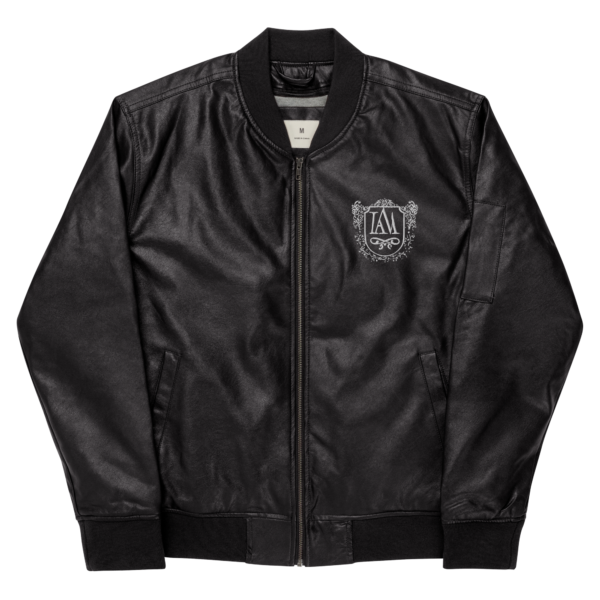 IAM Leather Bomber Jacket