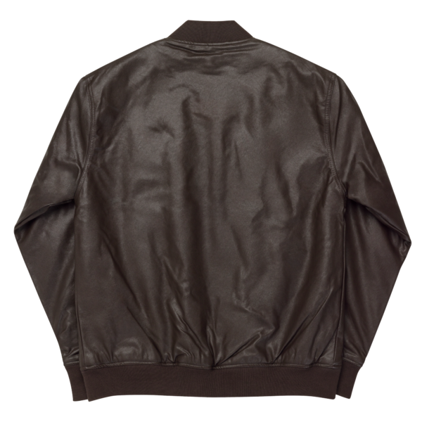 IAM Leather Bomber Jacket - Image 6