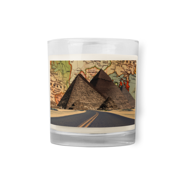 The Road Less Traveled Glass jar soy wax candle