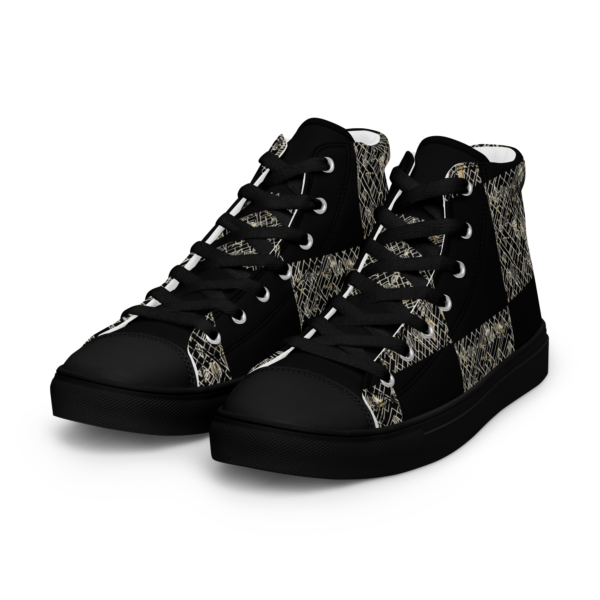 Men’s high top canvas shoes - Image 4