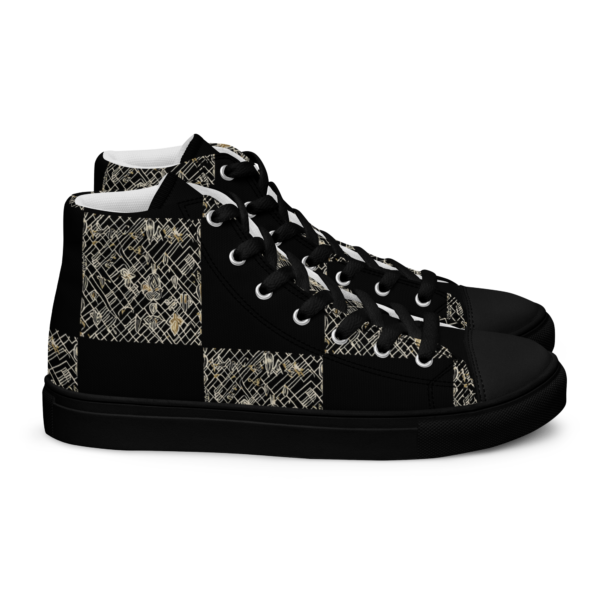 Men’s high top canvas shoes - Image 7