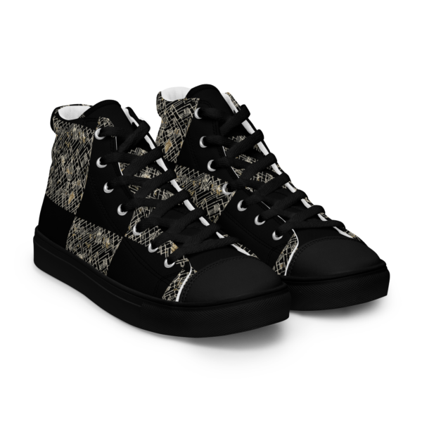 Men’s high top canvas shoes - Image 9