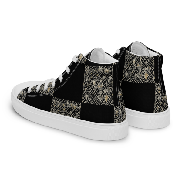 Men’s high top canvas shoes - Image 12