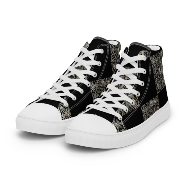 Men’s high top canvas shoes - Image 13