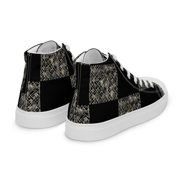 Men’s high top canvas shoes - Image 17