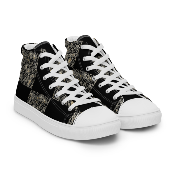 Men’s high top canvas shoes - Image 18