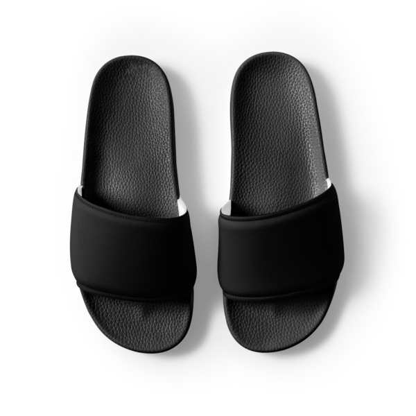 Women's Black slides - Image 2