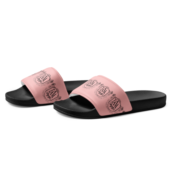 Pink IAM Women's slides - Image 3