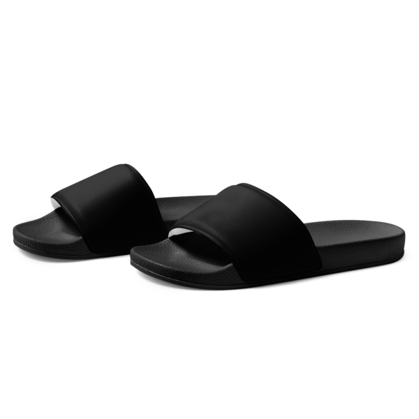 Women's Black slides - Image 3