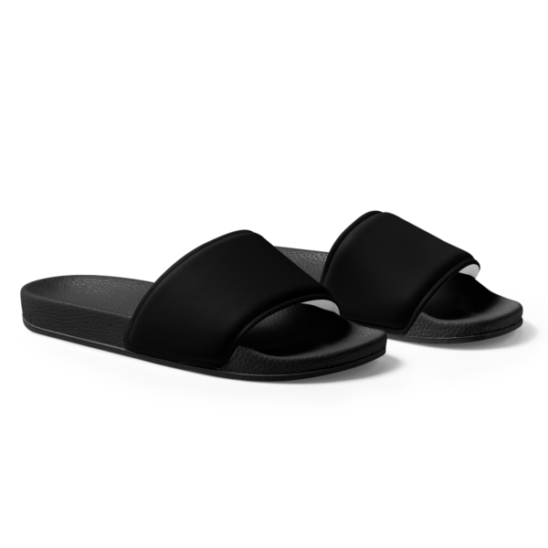 Women's Black slides - Image 4